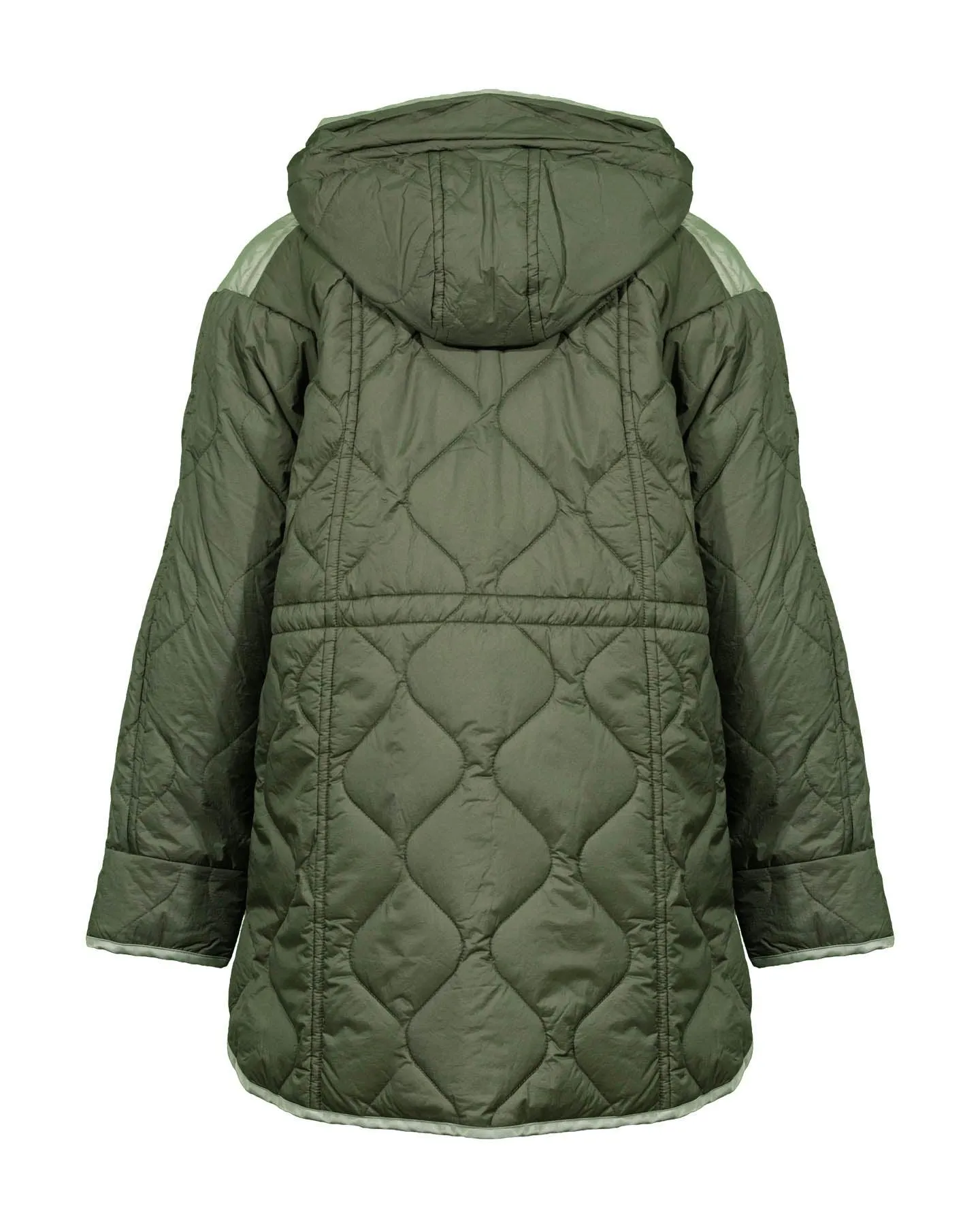 Quilted Shirt Coat