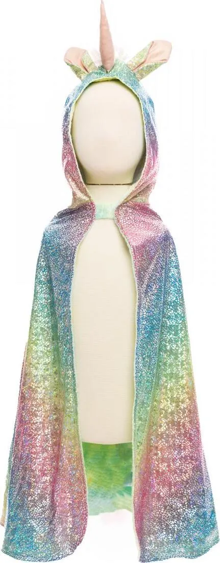 Rainbow Unicorn/Dragon Cape Size 3-4