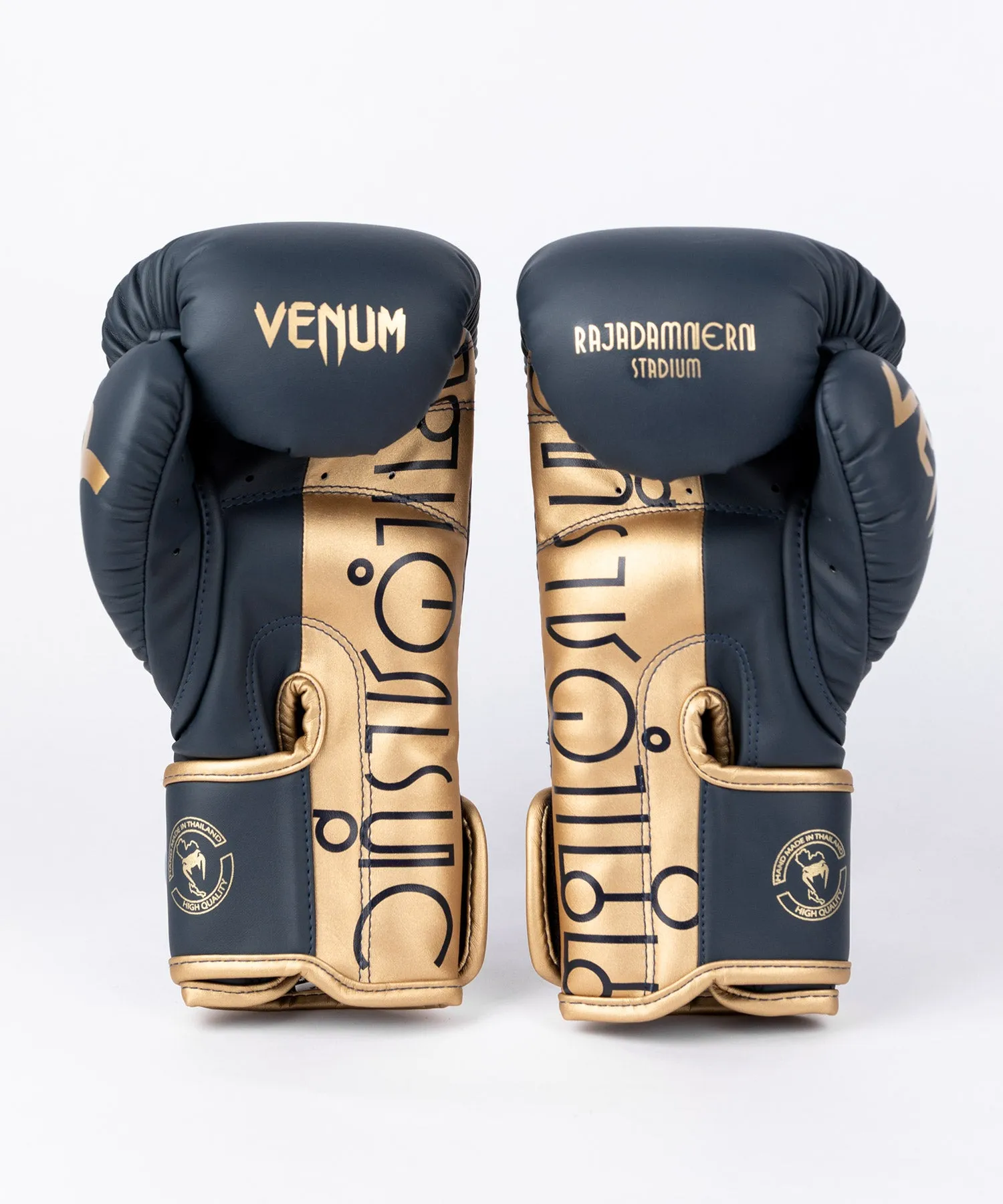 RAJADAMNERN X Venum Boxing Gloves - Navy Blue