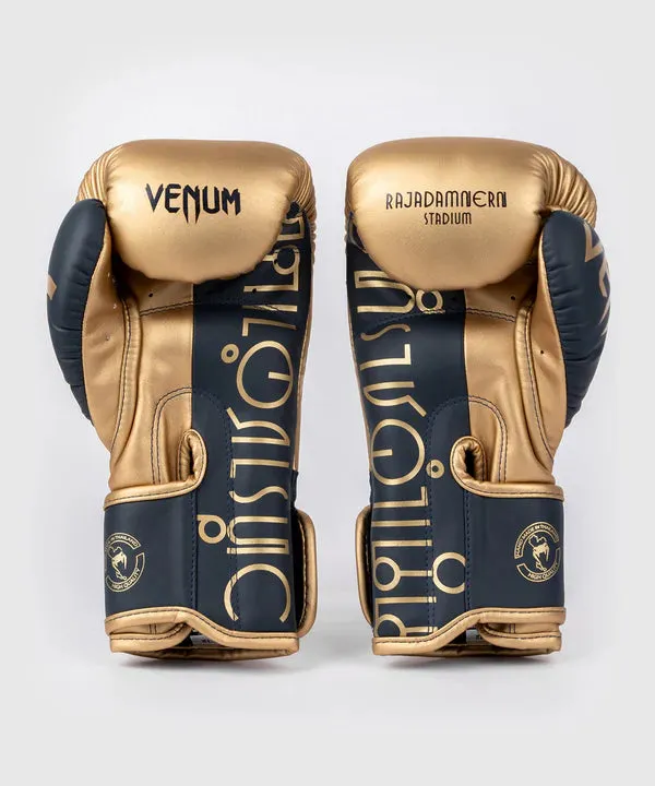 RAJADAMNERN  X VENUM MUAY THAI BOXING GLOVES 12 OZ Sand