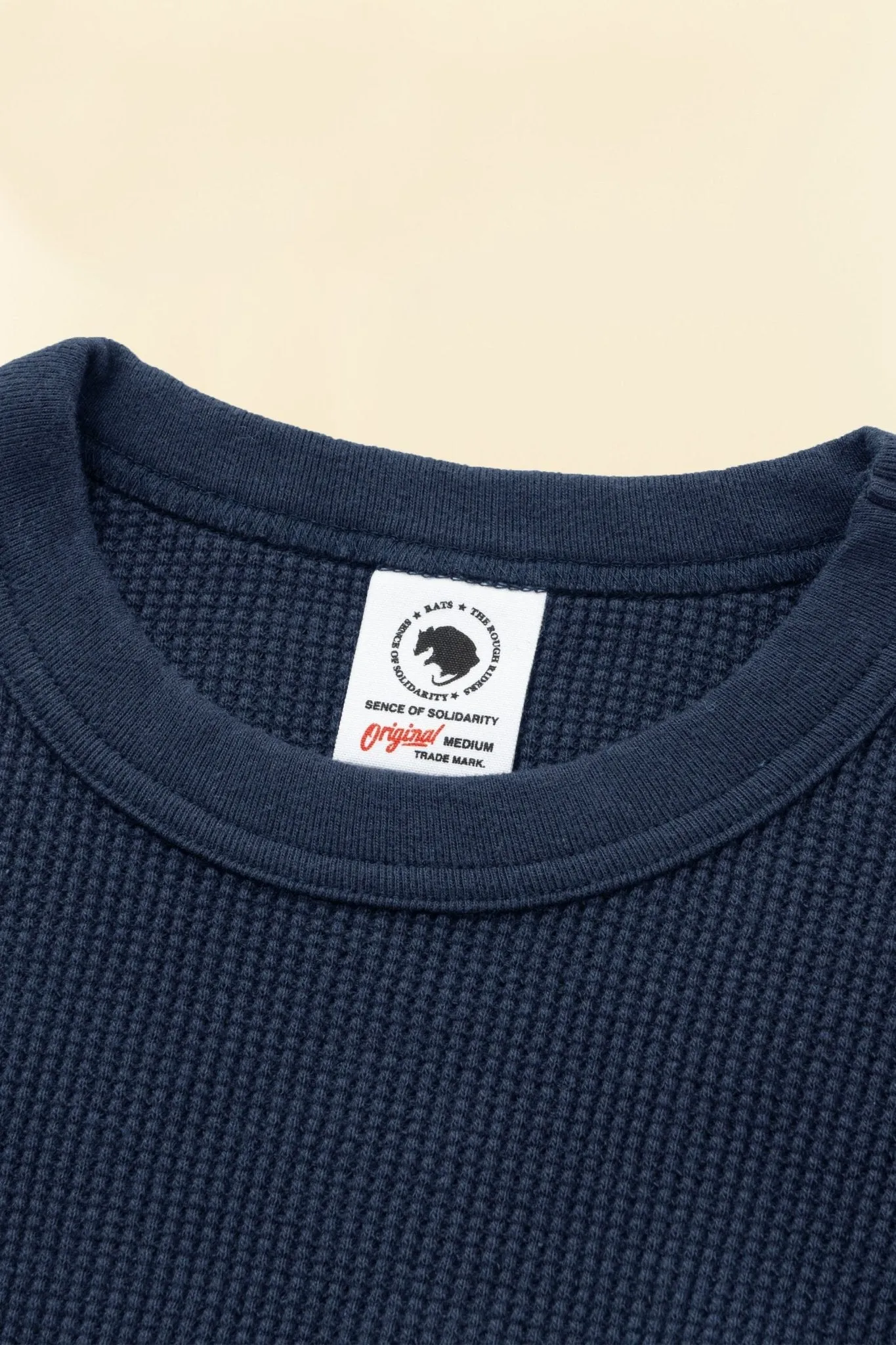 Rats Waffle Thermal - Navy