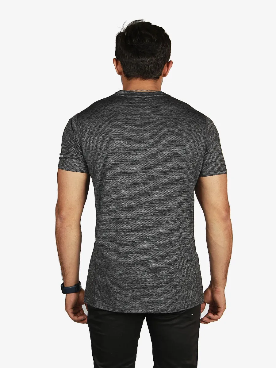 Ritten Impact - T-Shirt - 1302 - Dark Heather Grey / Black