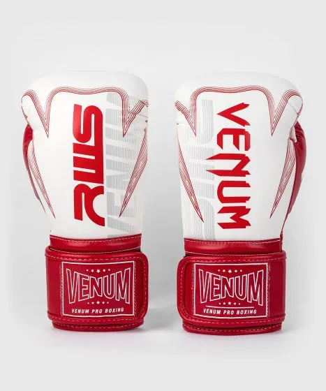 RWS X VENUM-04900-002 MUAY THAI BOXING GLOVES 10-12 OZ White