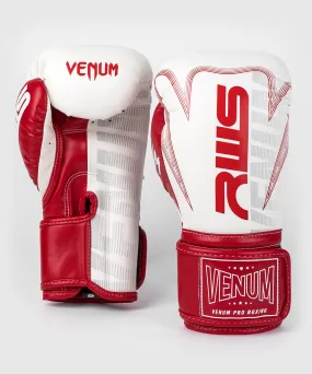 RWS X VENUM-04900-002 MUAY THAI BOXING GLOVES 10-12 OZ White