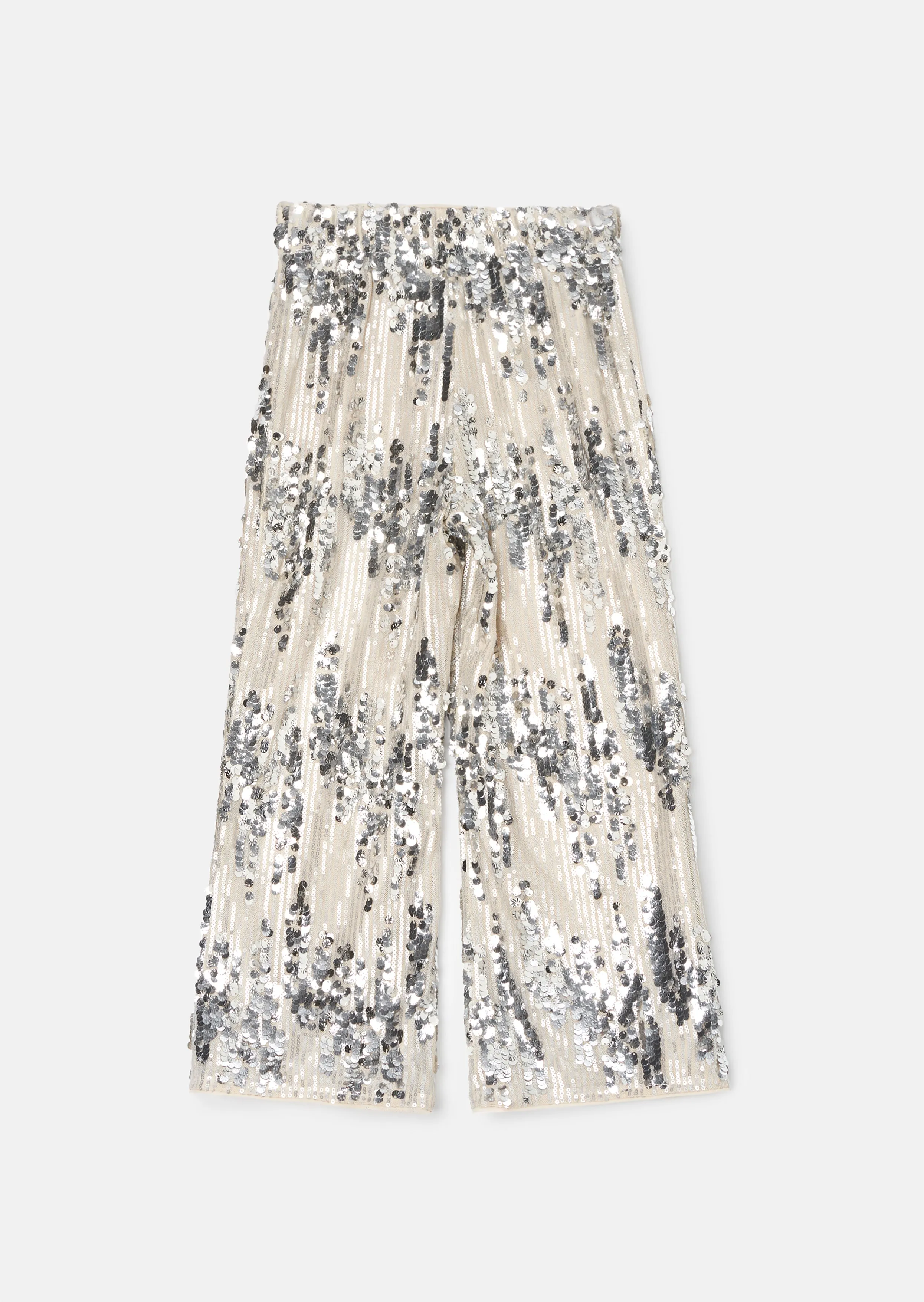 Sadie Silver Sequin Trousers