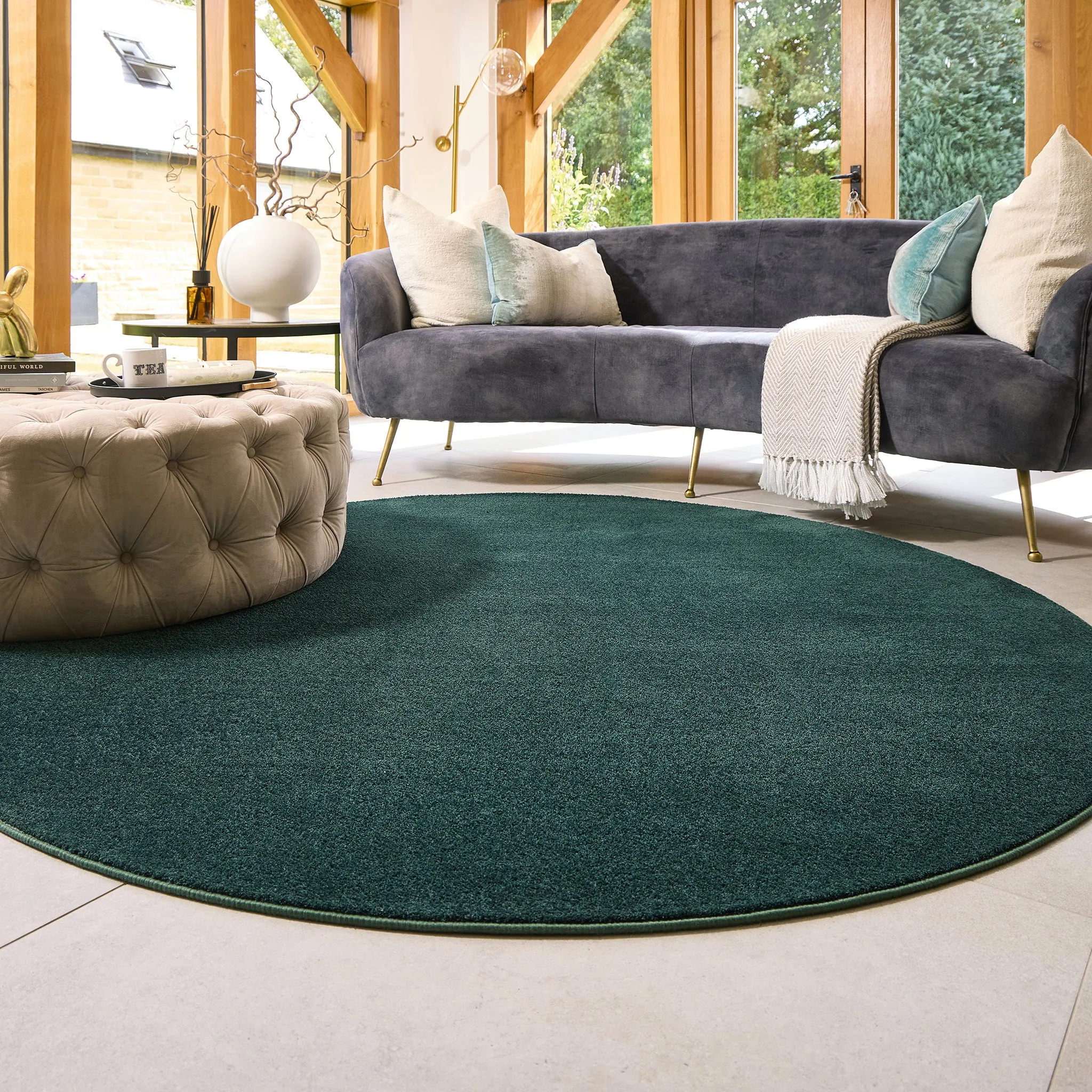 Sense Forest Green Rug