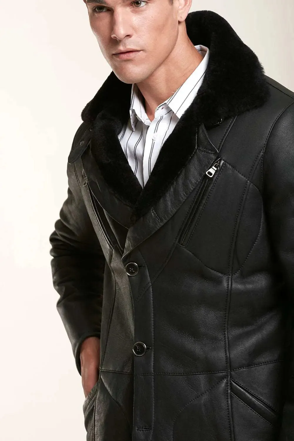 Shearling jacket