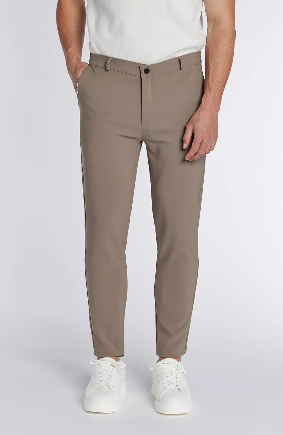 Signature Hybrid Pants in Taupe