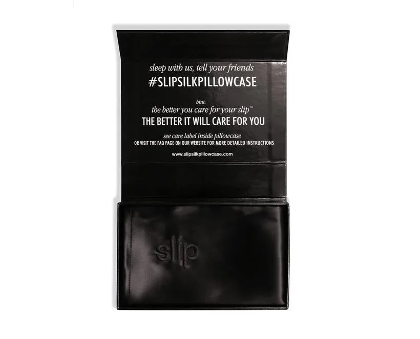 Slip silk pillowcase - Black