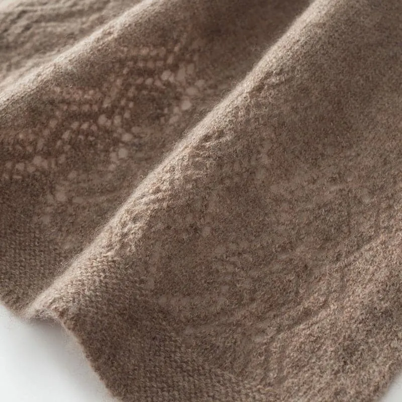 Soft Cashmere Knitted Scarves - Ultimate Luxury and Style | 100% Cashmere Scarves