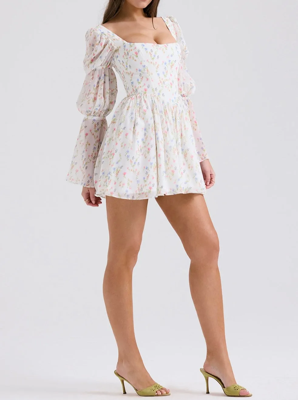 Soliana Floral Mini Dress