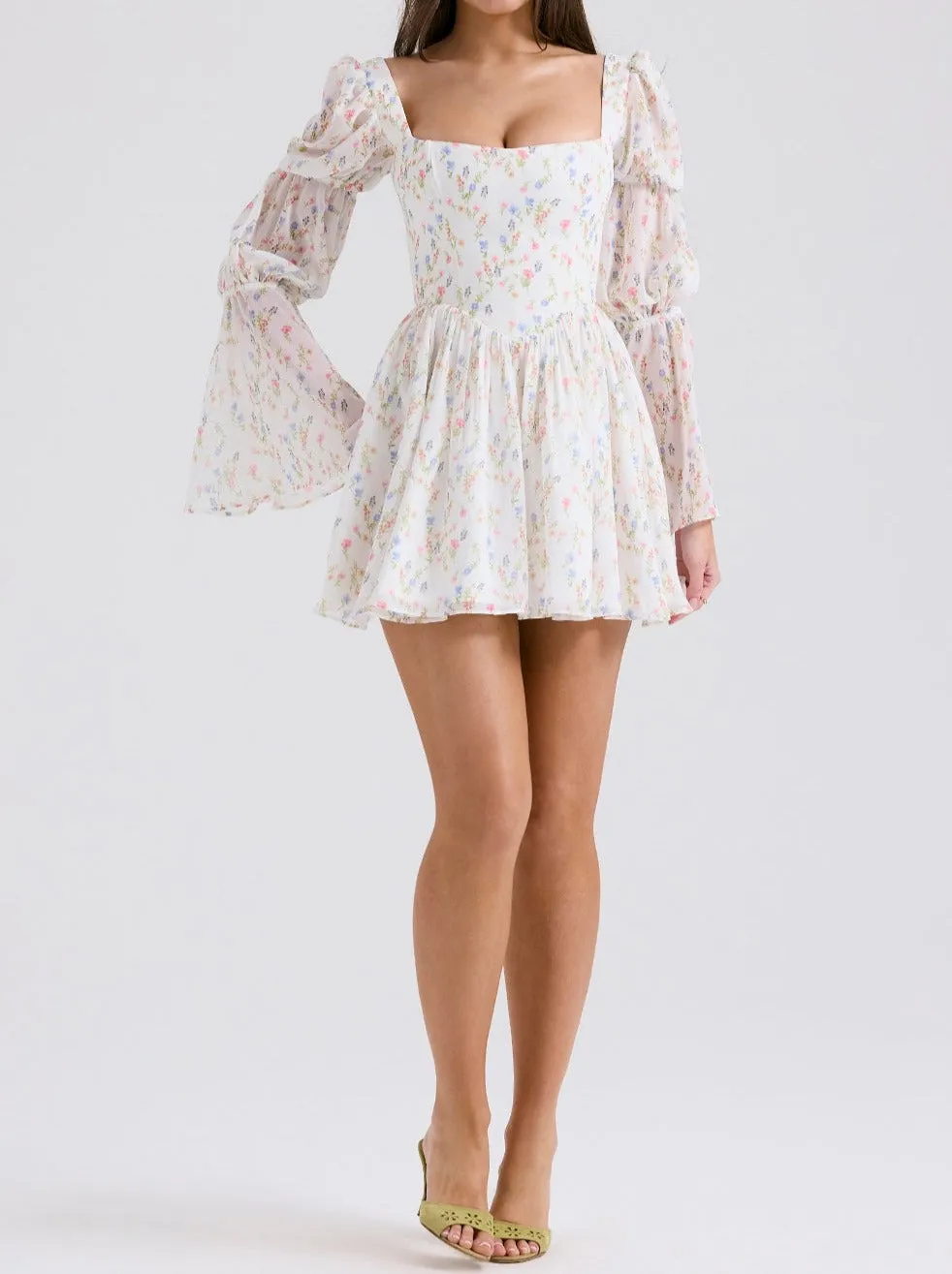 Soliana Floral Mini Dress