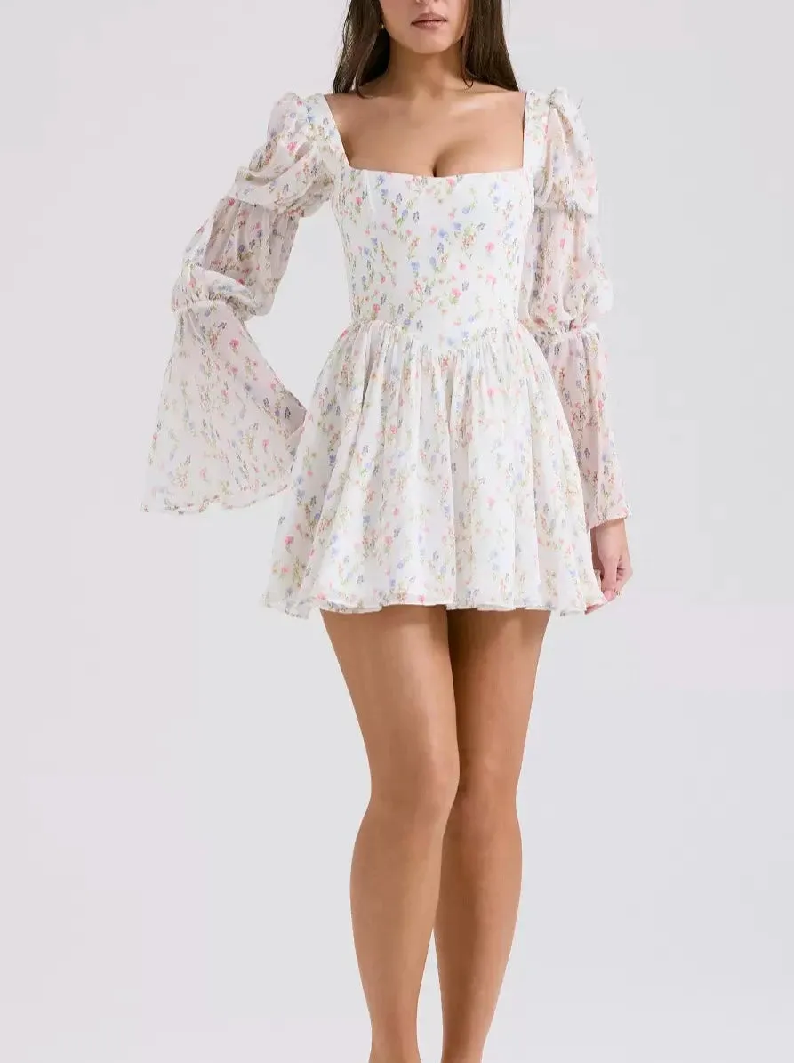 Soliana Floral Mini Dress