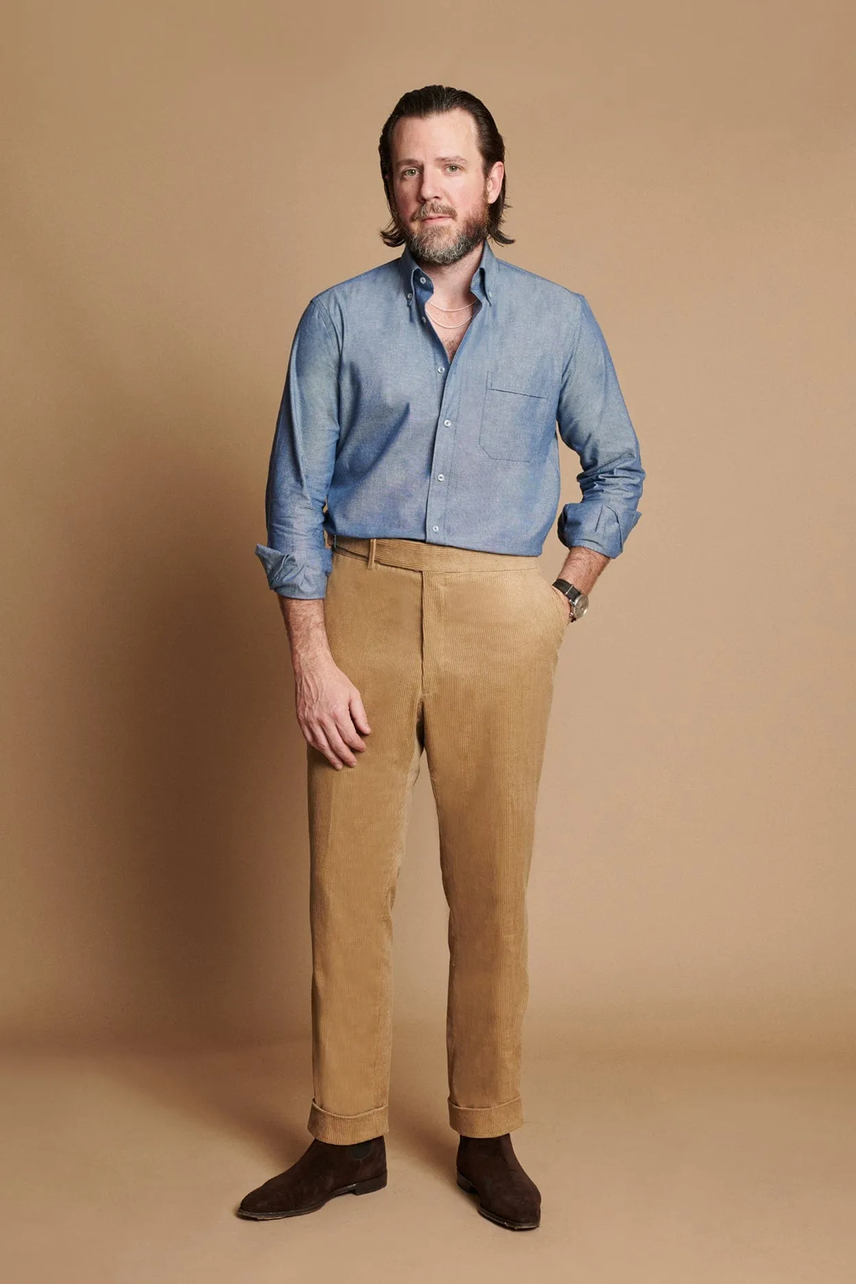 Stretch Corduroy Trouser