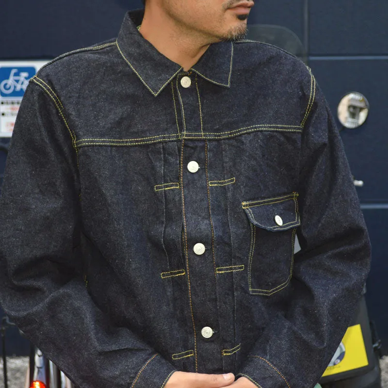 STUDIO D'ARTISAN "SD-411" 15oz Right Hand Denim 1st Type  Denim Jacket