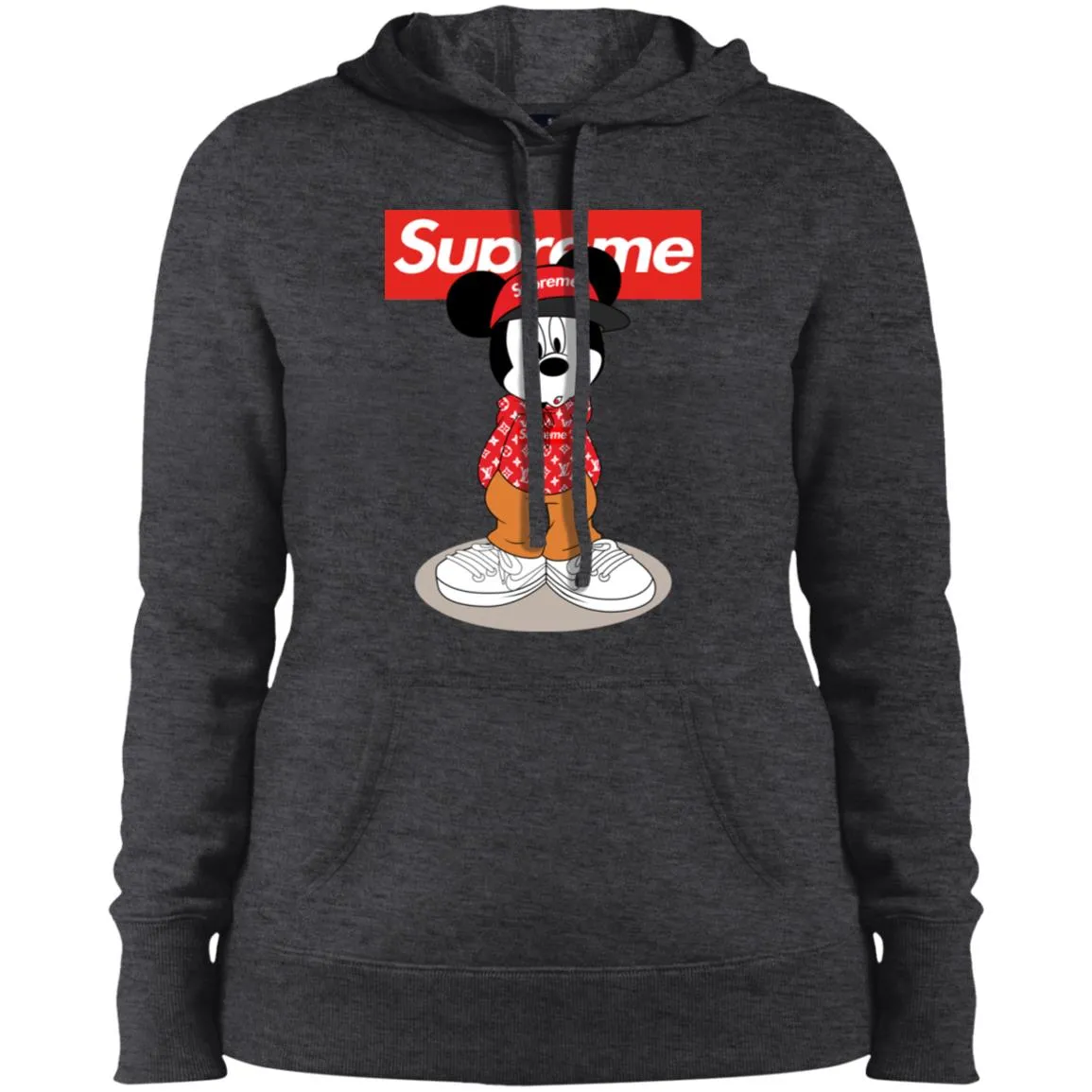 Supreme Mickey Mouse T-shirt Women Hooded Sweatshirt