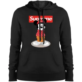 Supreme Mickey Mouse T-shirt Women Hooded Sweatshirt