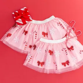 Sweet Wink CANDY CANE Holiday Tutu Skirt