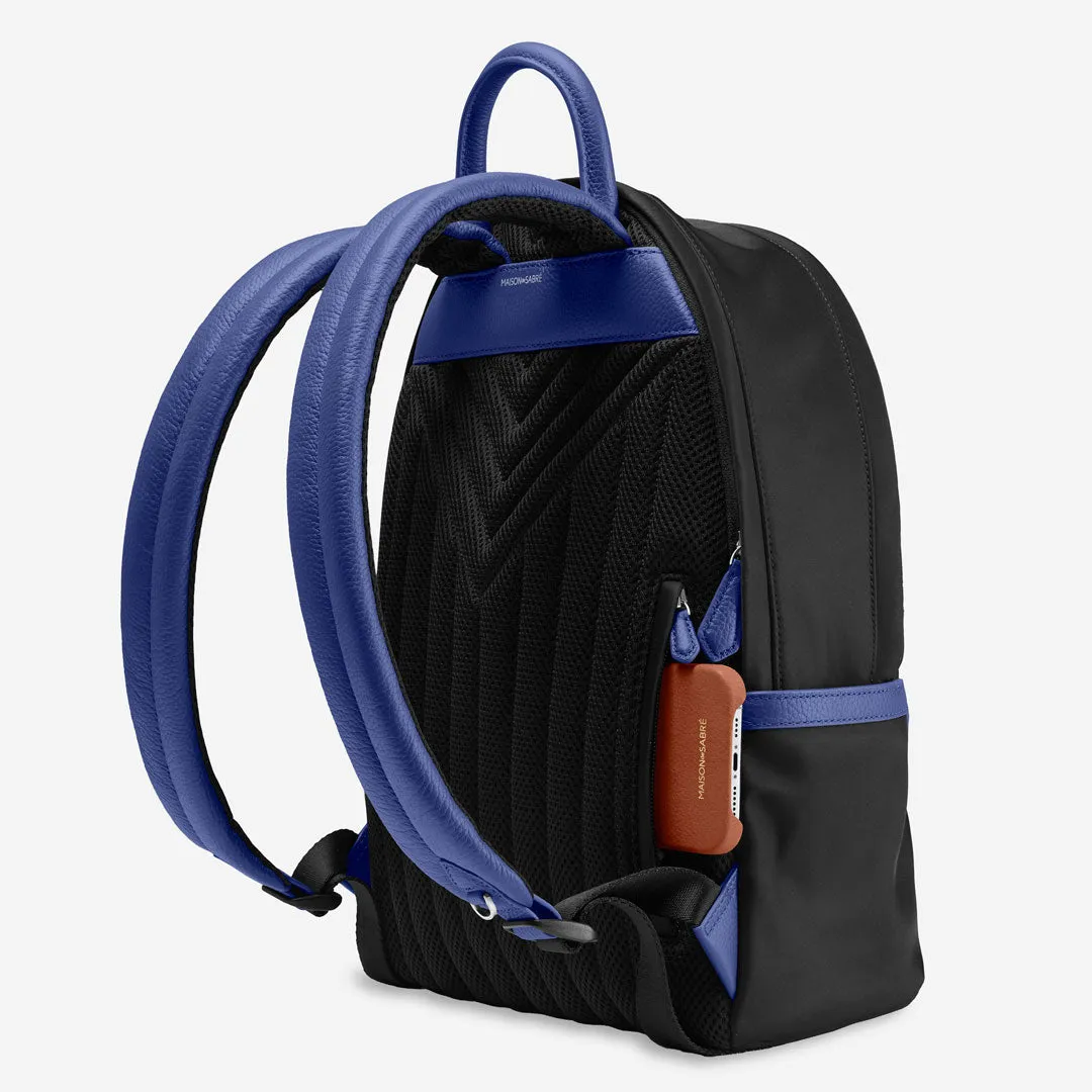 The Resilon™ Nylon Backpack - Lapis Blue