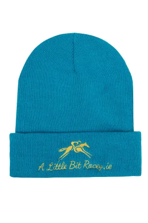 Turquoise Beanie Hat - A Little Bit Racey