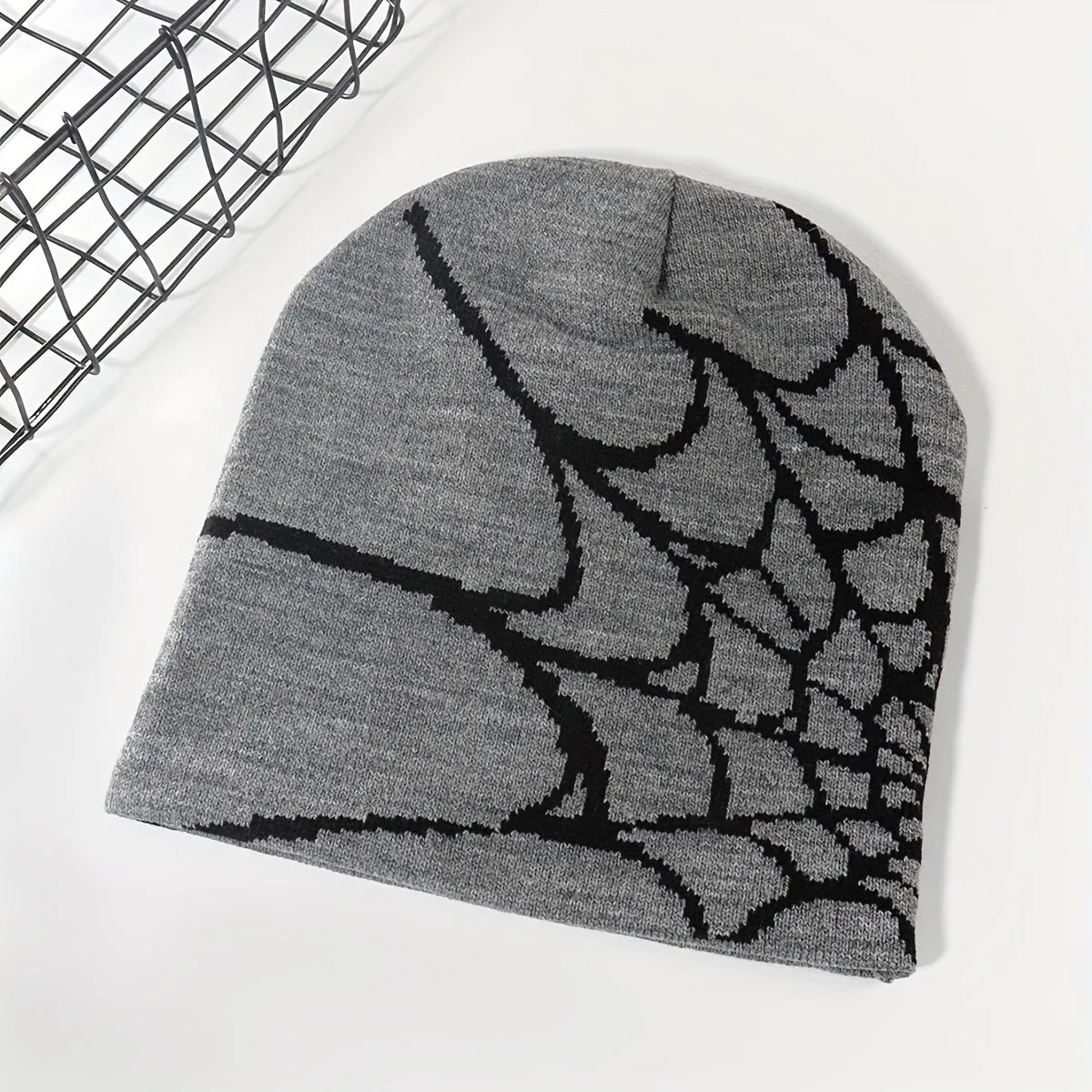 Unisex Spider Web Beanies Perfect Autumn  Winter Gifts