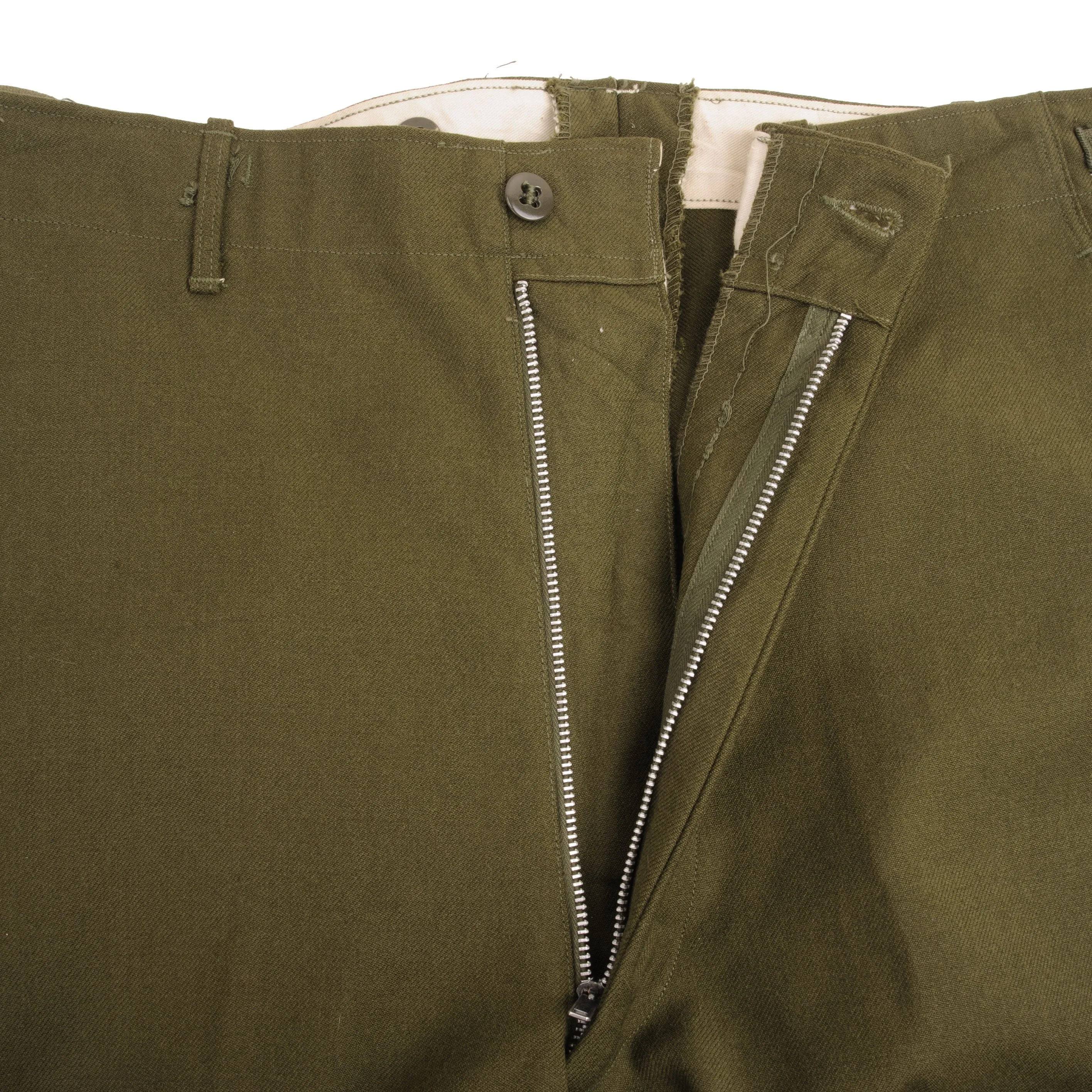 VINTAGE US ARMY M51 FIELD WOOL TROUSERS PANTS 1962 VIETNAM WAR SZ MEDIUM REGULAR