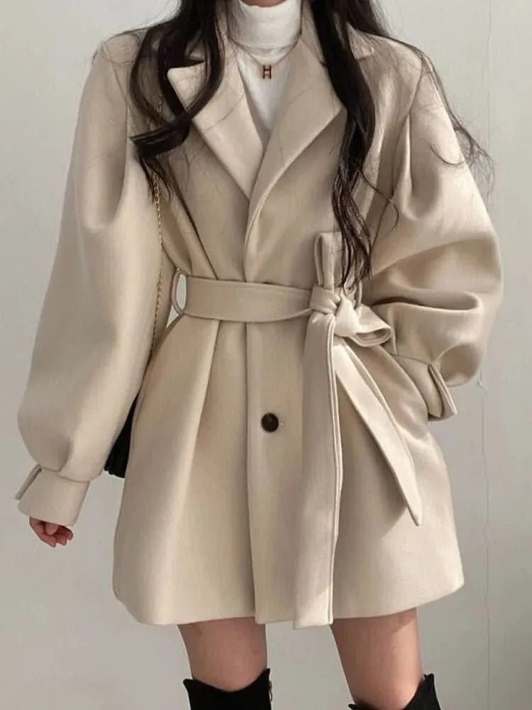 Vintage Woolen Overcoat