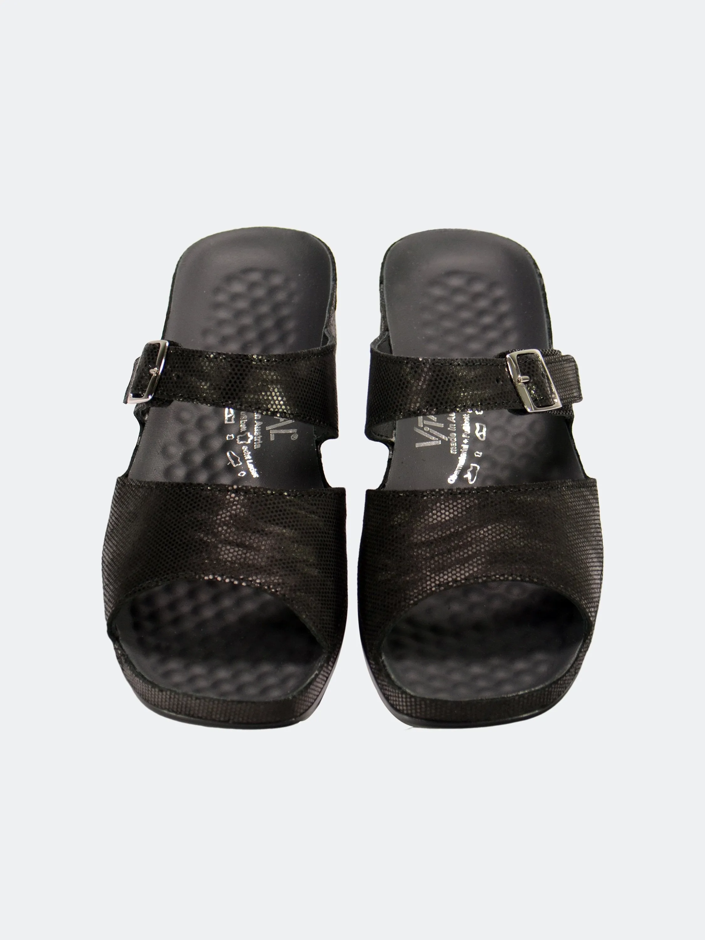 Vital Women's Cammo Slider Leather Sandals