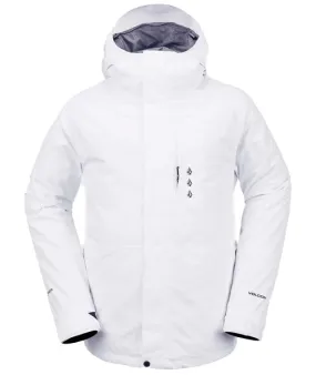 Volcom Men's Dua Gore-Tex Jacket White 2024