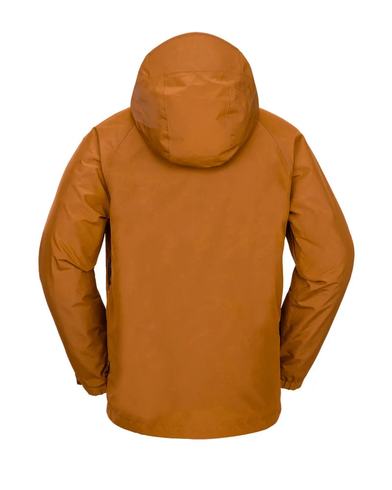 Volcom Men's Dua Ins Gore Jacket Caramel 2025