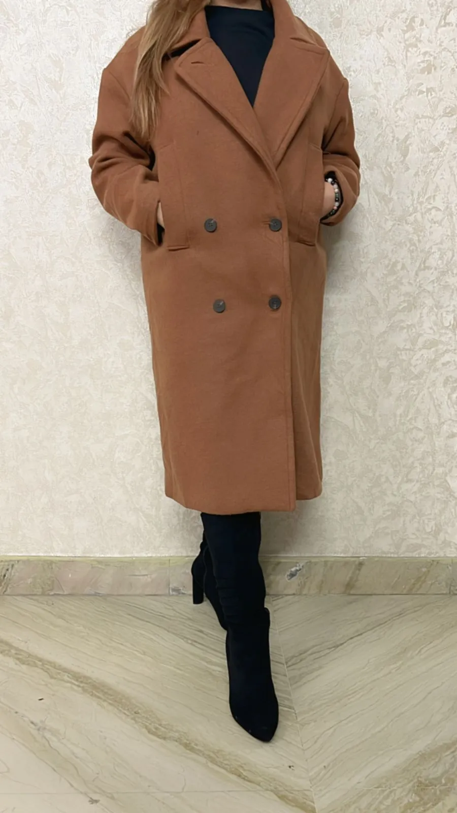 Winter long coat