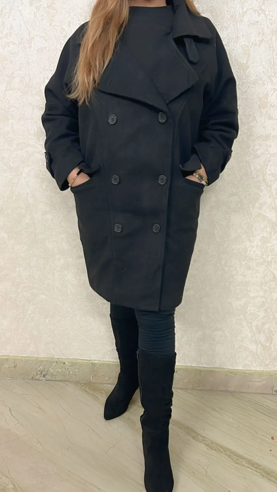 Winter long coat