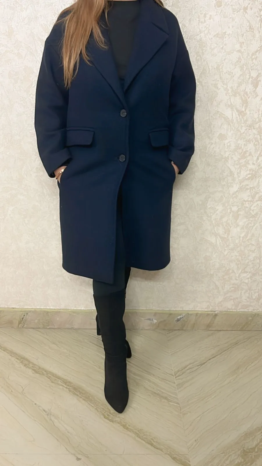 Winter long coat