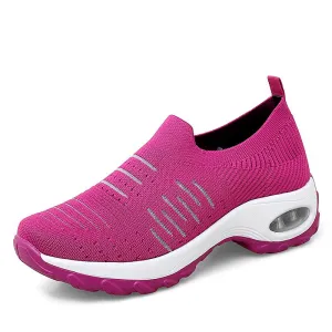 Women's air cushion elastic non-slip leisure sneakers CL