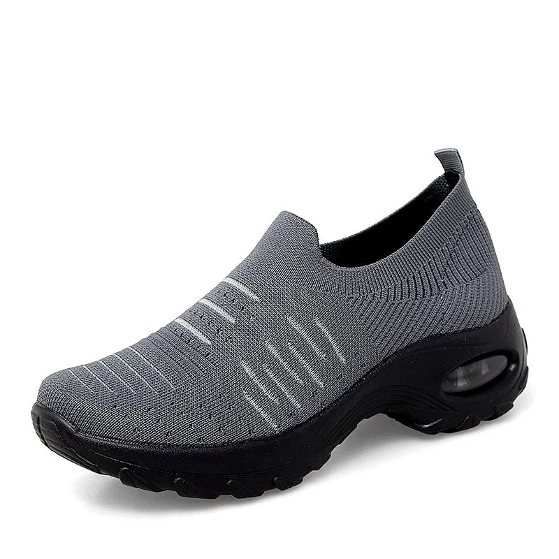 Women's air cushion elastic non-slip leisure sneakers CL