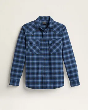 Wyatt Cotton Shirt - Blue Denim