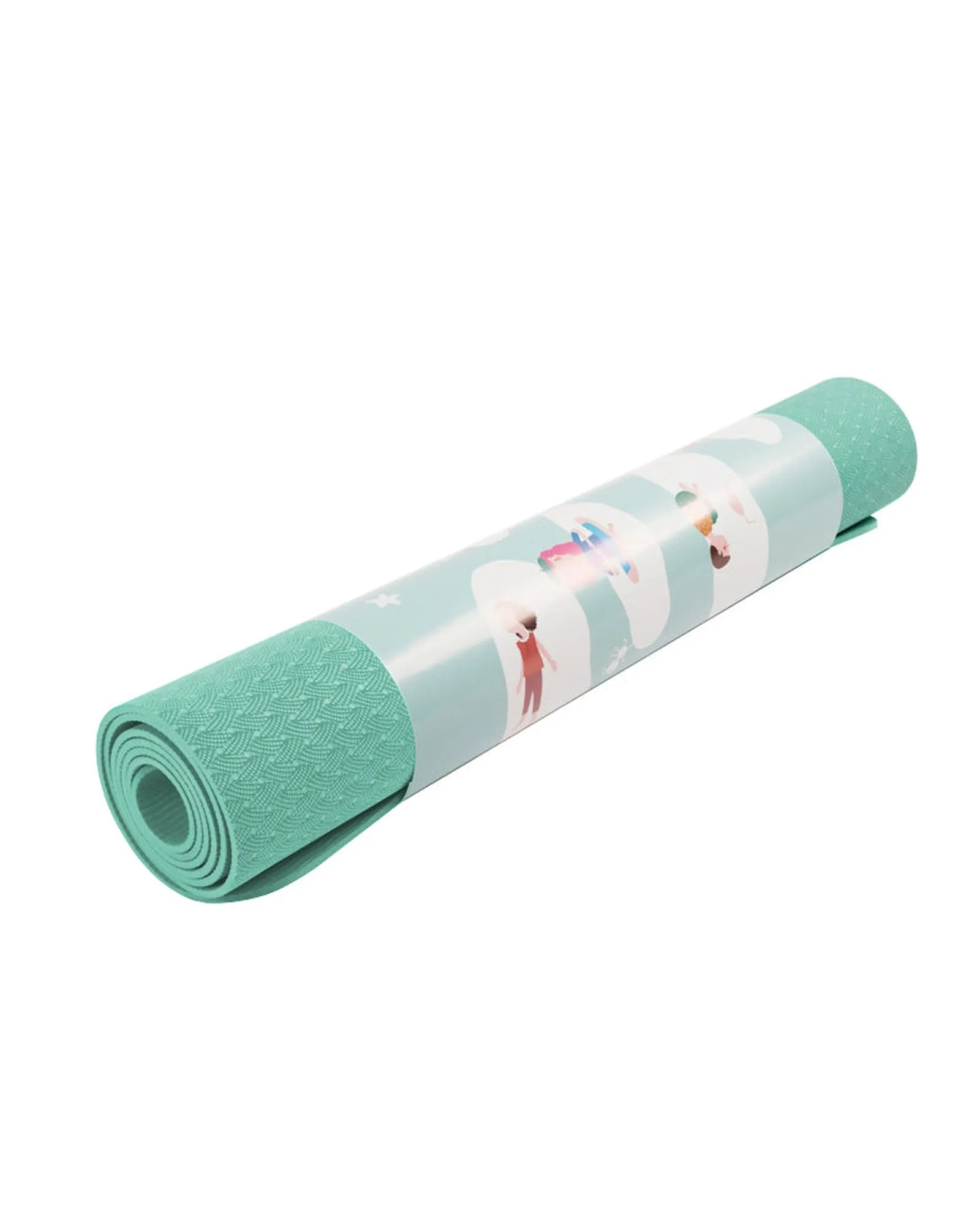 Yogi Fun Kids Yoga Deluxe Eco Mat Turquoise